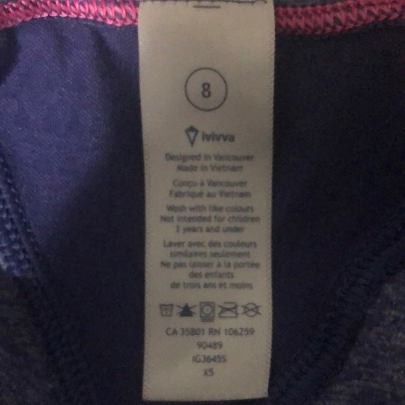 Ivivva Cuffed Tank Top - Picture 4 of 4